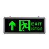 Индивидуальный потолочный светодиодный индикатор знака аварийного выхода Крытый перезаряжаемый пожарный светильник